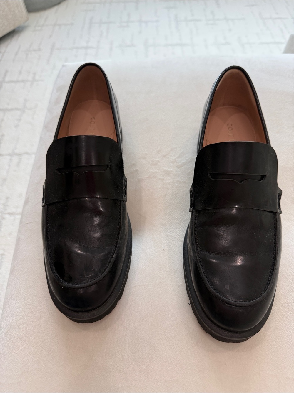 Leather Penny Loafer  women